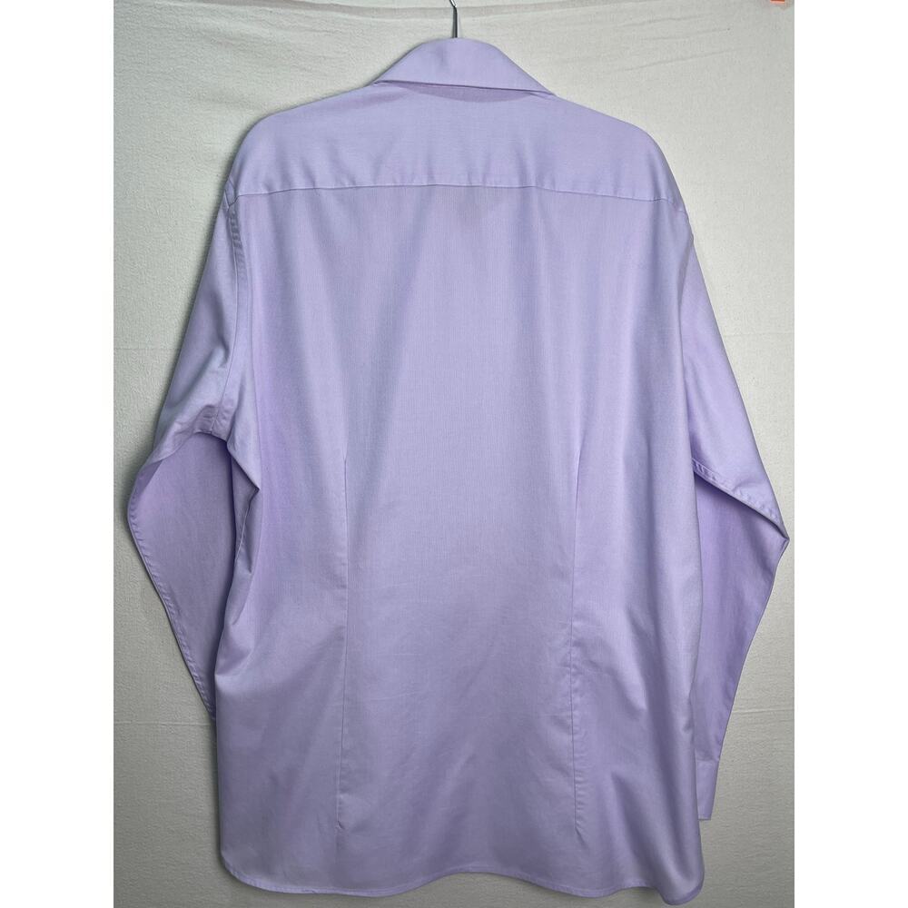 Ted Baker Endurance Men’s Dress Shirt (Lavender) Size 17.5/34-35 (100% Cotton) - Picture 3 of 7